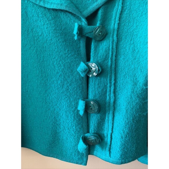 Vintage "ADIEU" by Philip & Jane Gordon Women's Wool Jacket Green Size Medium - Picture 3 of 6